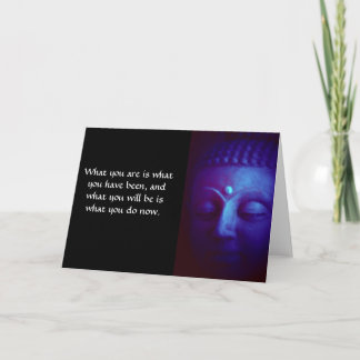 Peaceful Buddha Card