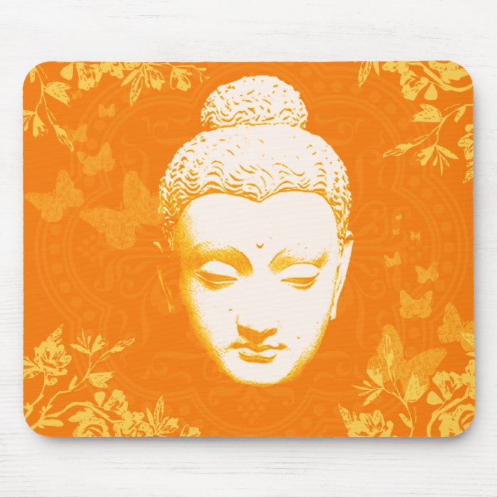 Peaceful Buddha Mouse Mats