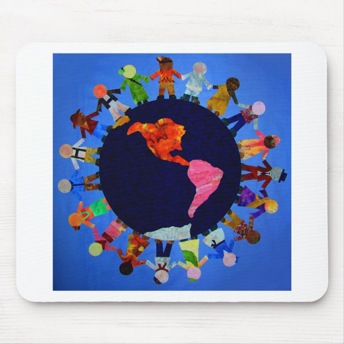 Peaceful Children around the World Mousepad