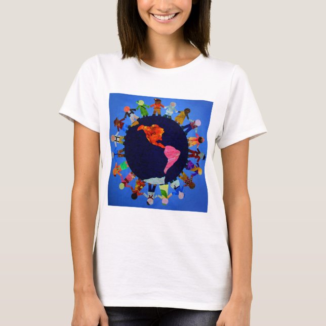 Peaceful Children around the World Shirt (Front)