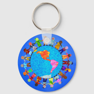Peaceful Children Keychain