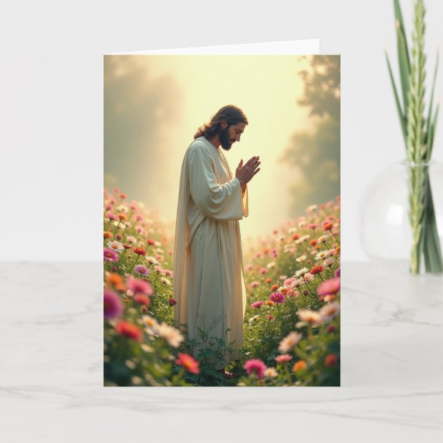 Peaceful Contemplation Scene Card (Front)