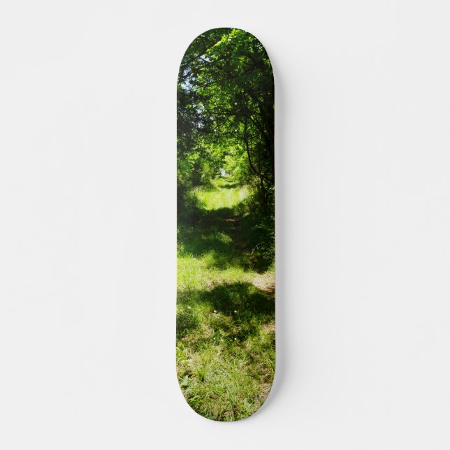 Peaceful Country Pathway Skateboard Deck (Front)