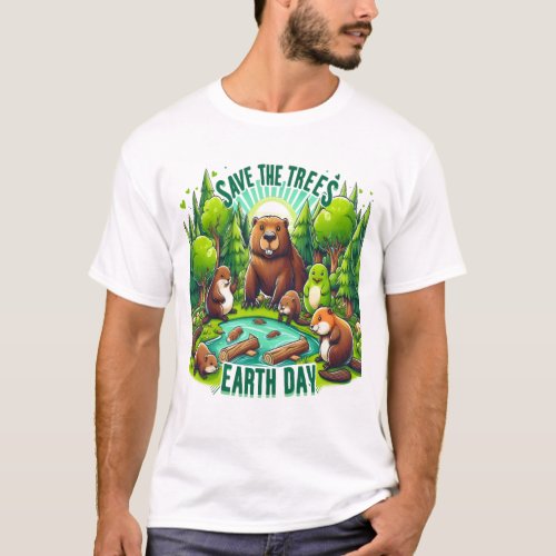 Peaceful Creatures in the Meadow T_Shirt