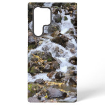 Peaceful Creek Waterfall Nature Scene