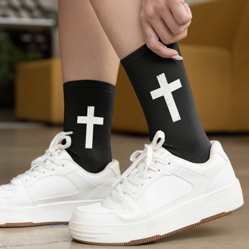 Peaceful Cross Socks