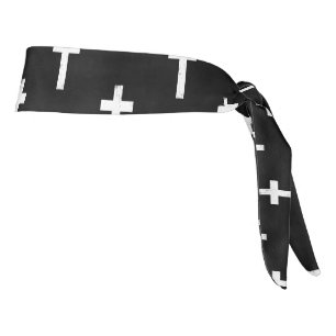 Peaceful Cross Tie Headband