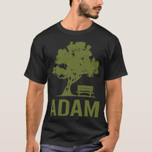Peaceful Day - Adam Name T-Shirt