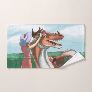Peaceful Days Hand Towel