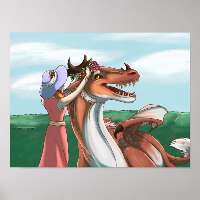 Peaceful Days Poster (Front)