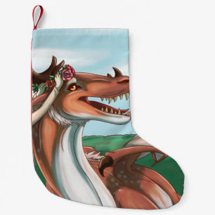 Peaceful Days Small Christmas Stocking