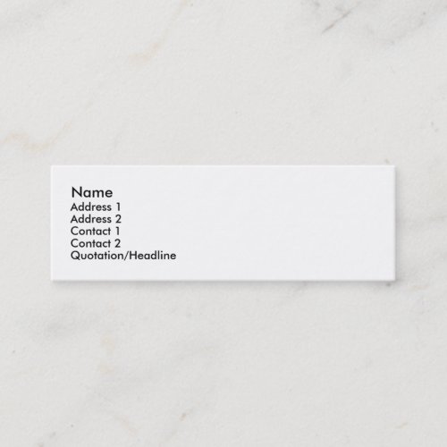 Peaceful Demonstrator Business Cards
