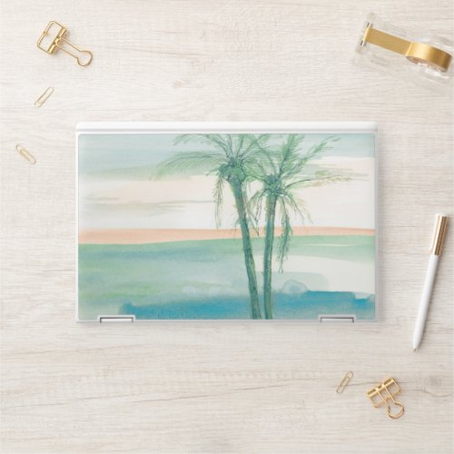 Peaceful Dusk Tropical HP Laptop Skin