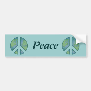 Peaceful Earth Bumper Sticker