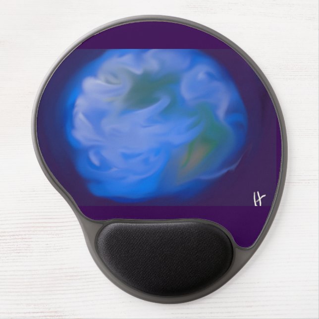 Peaceful earth gel mousepad (Front)