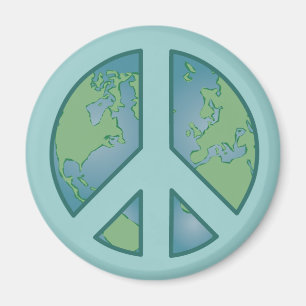 Peaceful Earth Magnet