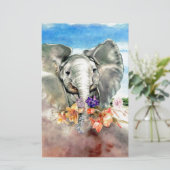 Peaceful Elephant (Standing Front)