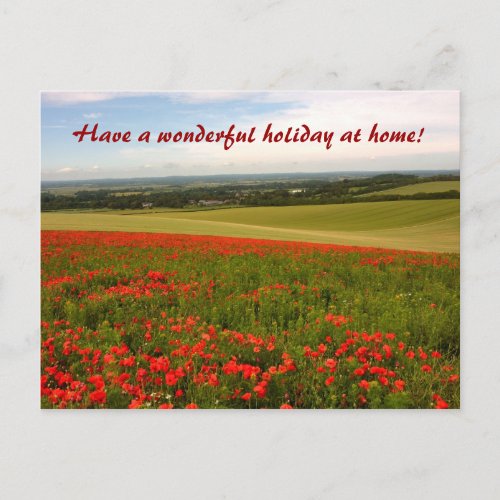 Peaceful English countryside Postcard