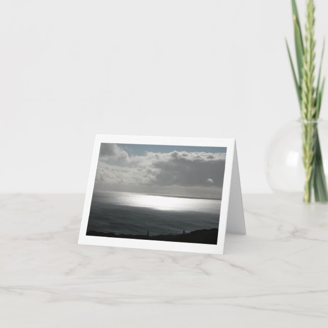 Peaceful Evening in Ireland (Blank) Card (Front)