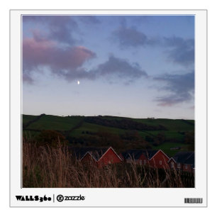 Peaceful Evening in Newtown Wall Decal