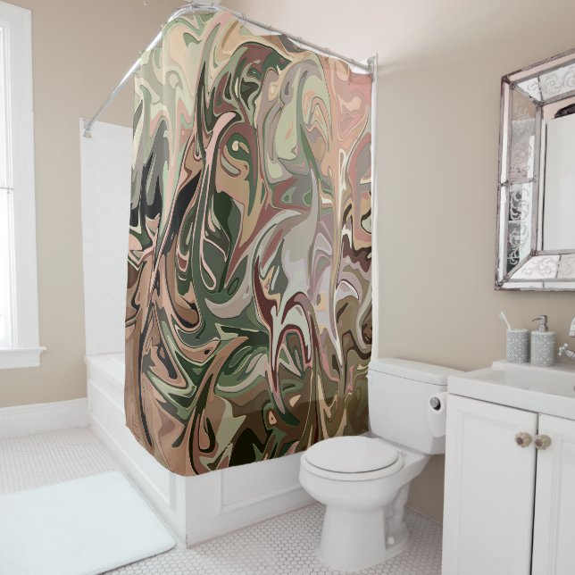 Peaceful Feelings...... Shower Curtain (In Situ)