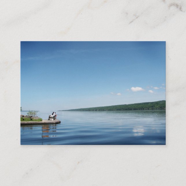 Peaceful Fishermen ATC Business Card (Front)
