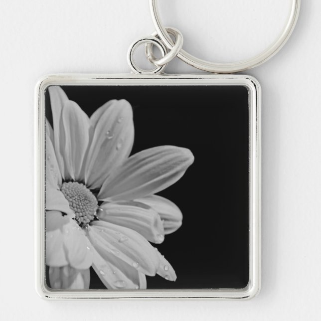 Peaceful Floral Keychain (Front)
