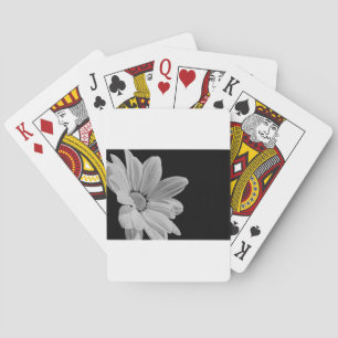 Peaceful Floral Poker Cards