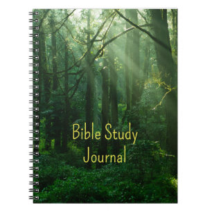 Peaceful Forest Bible Study Journal