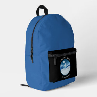 Peaceful Frosted Landscape Custom Printed Backpack
