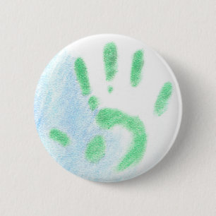 Peaceful Hand Button
