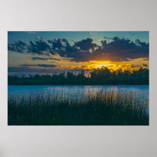 Peaceful Horizons of Uruguay Poster