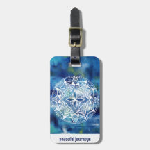 Peaceful Journeys Luggage Tag