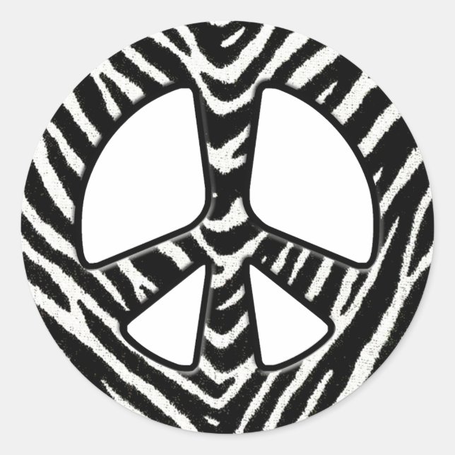 Peaceful Kingdom - 2 Classic Round Sticker (Front)