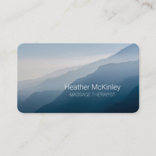 Peaceful Landscape Mountain Business Card