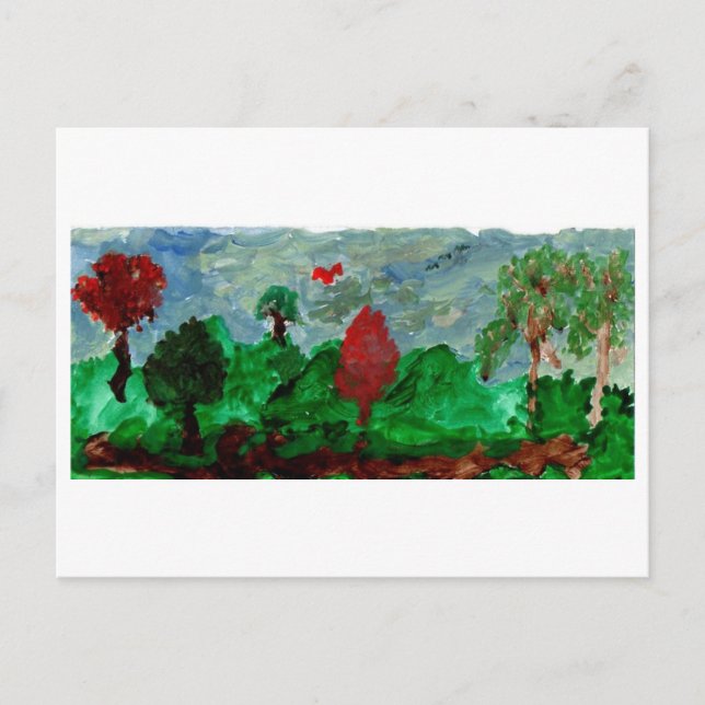 Peaceful landscape postcard (Front)
