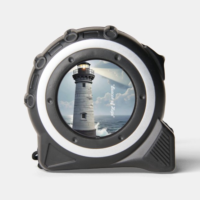 "Peaceful Lighthouse" Tape Measure (Front)