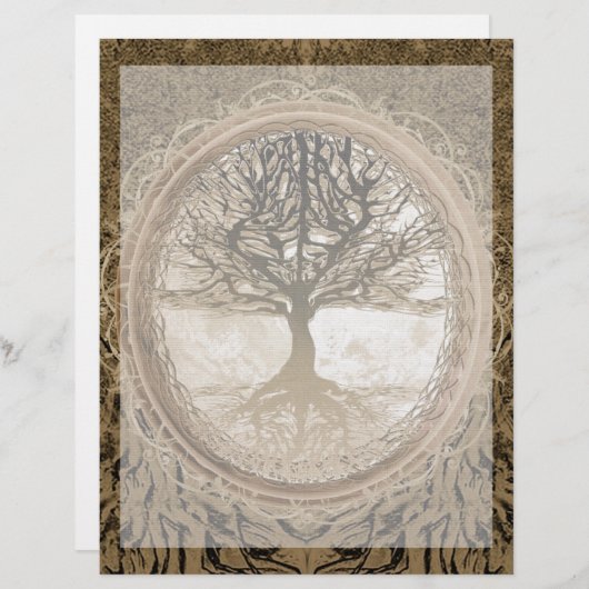 Peaceful Living Tree (Front/Back)