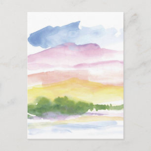 Peaceful memories postcard