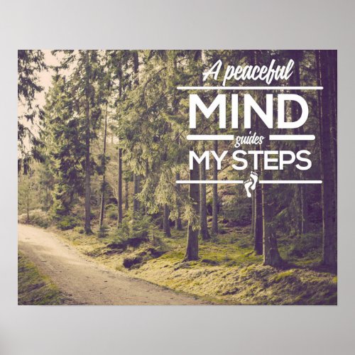 Peaceful Mind Poster