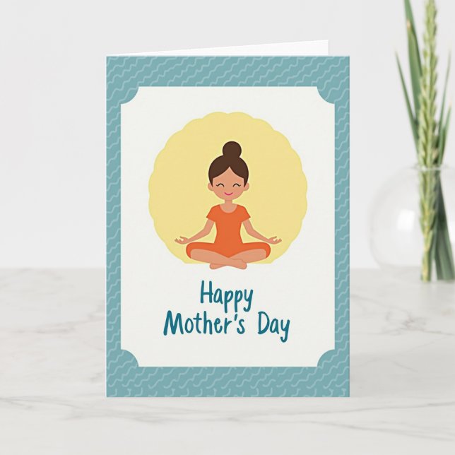 Peaceful Mothers Day Art Card (Front)