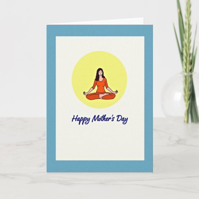 Peaceful Mothers Day Aura Card (Front)