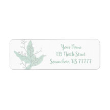 Peaceful Nature Address Labels