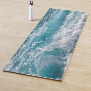 Peaceful Ocean Wave Alignment Training Daily Yoga Mat