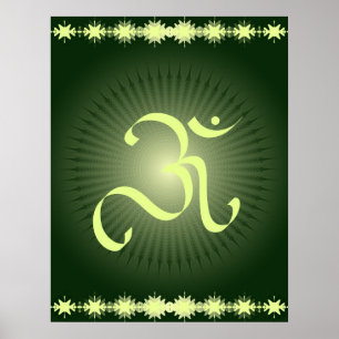 Peaceful OM - Poster