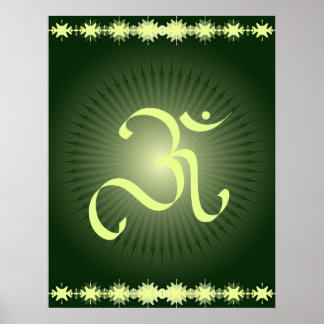 Peaceful OM - Poster