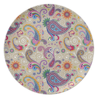 Paisley Plates | Zazzle