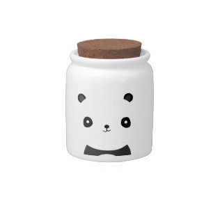 Peaceful Panda Candy Jar