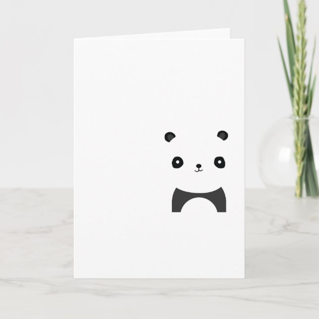 Peaceful Panda Card (Front)