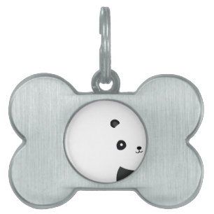 Peaceful Panda Pet ID Tag